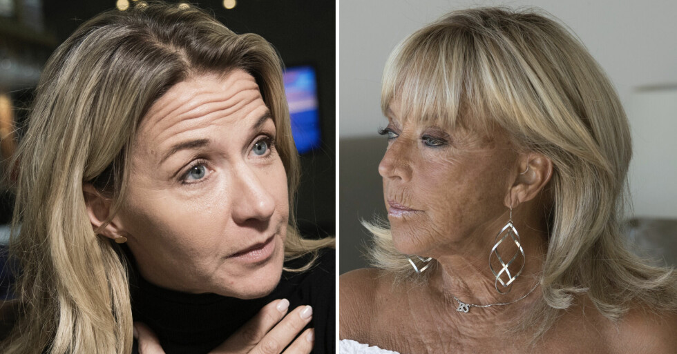 Kristin Kaspersen och Barbro Lill-Babs Svensson