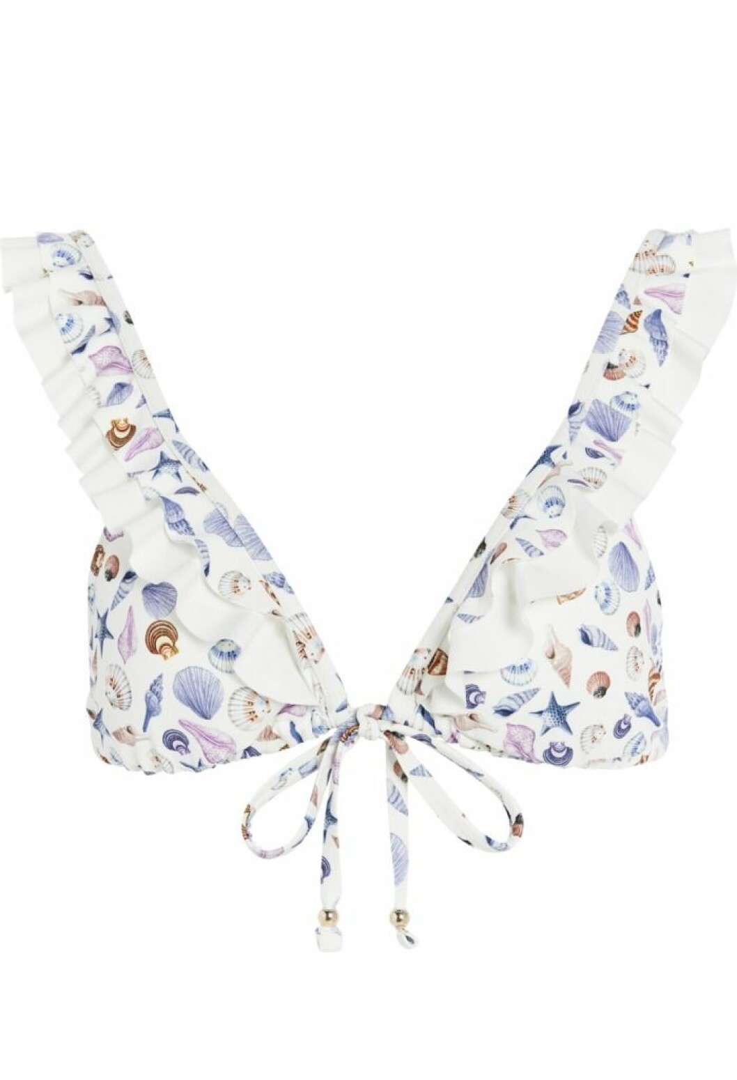 Lindex och By Malinas sommarkollektion – bininiöverdel med snäckor