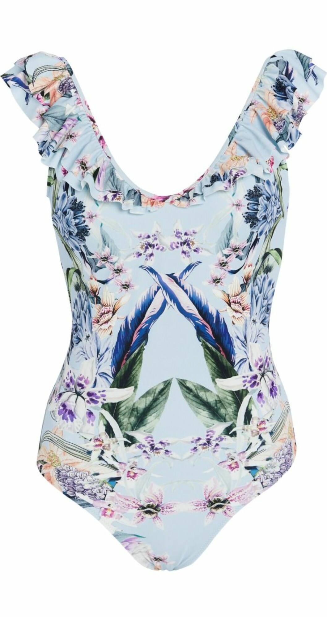 Lindex och By Malinas sommarkollektion – blå baddräkt
