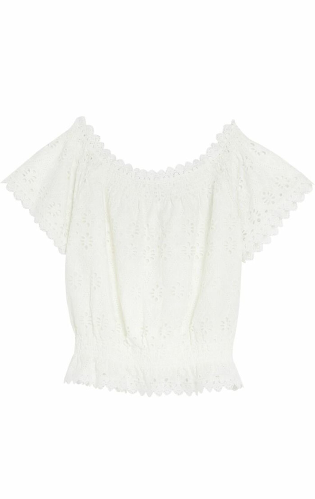 Lindex och By Malinas sommarkollektion – vit spetsblus