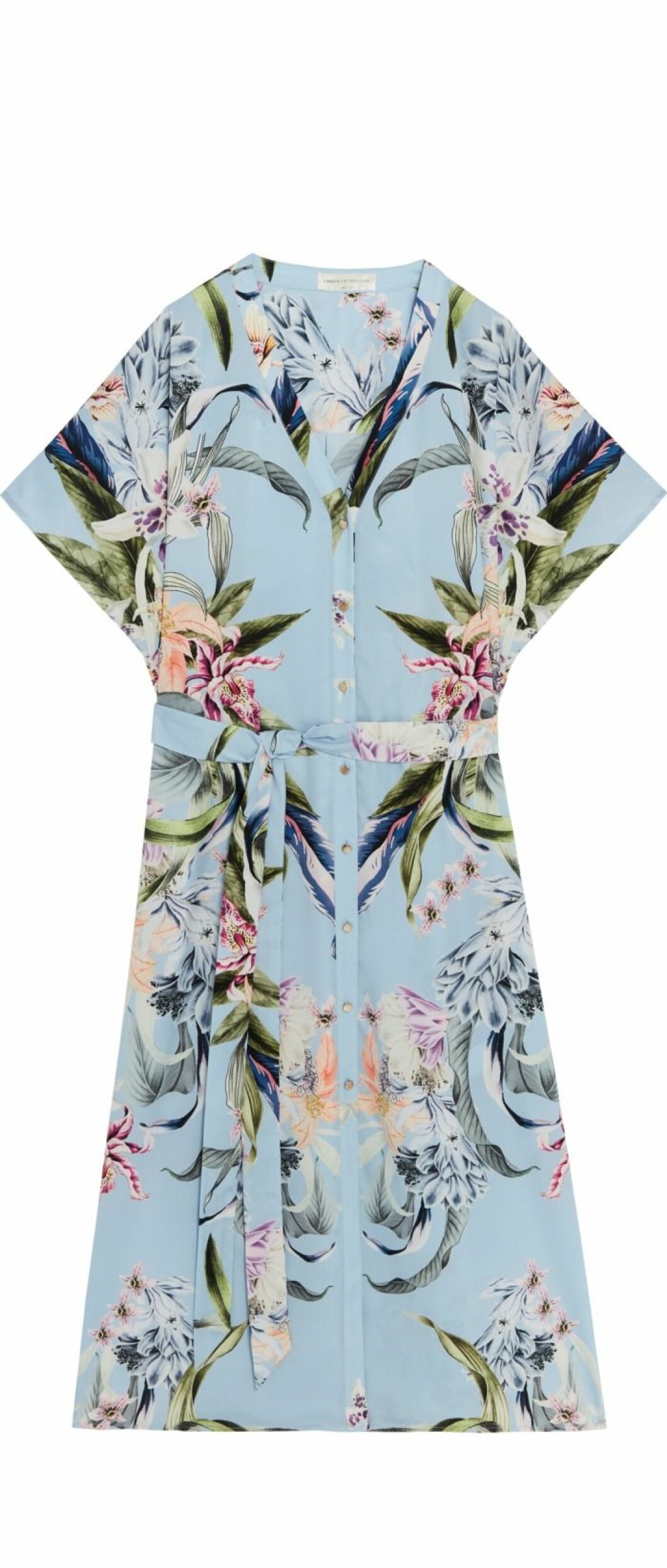 Lindex och By Malinas sommarkollektion – blå skjortklänning
