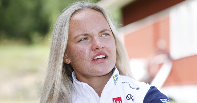 Linn Svahn blir kritiserad efter en "märklig" intervju. Linn Svahn