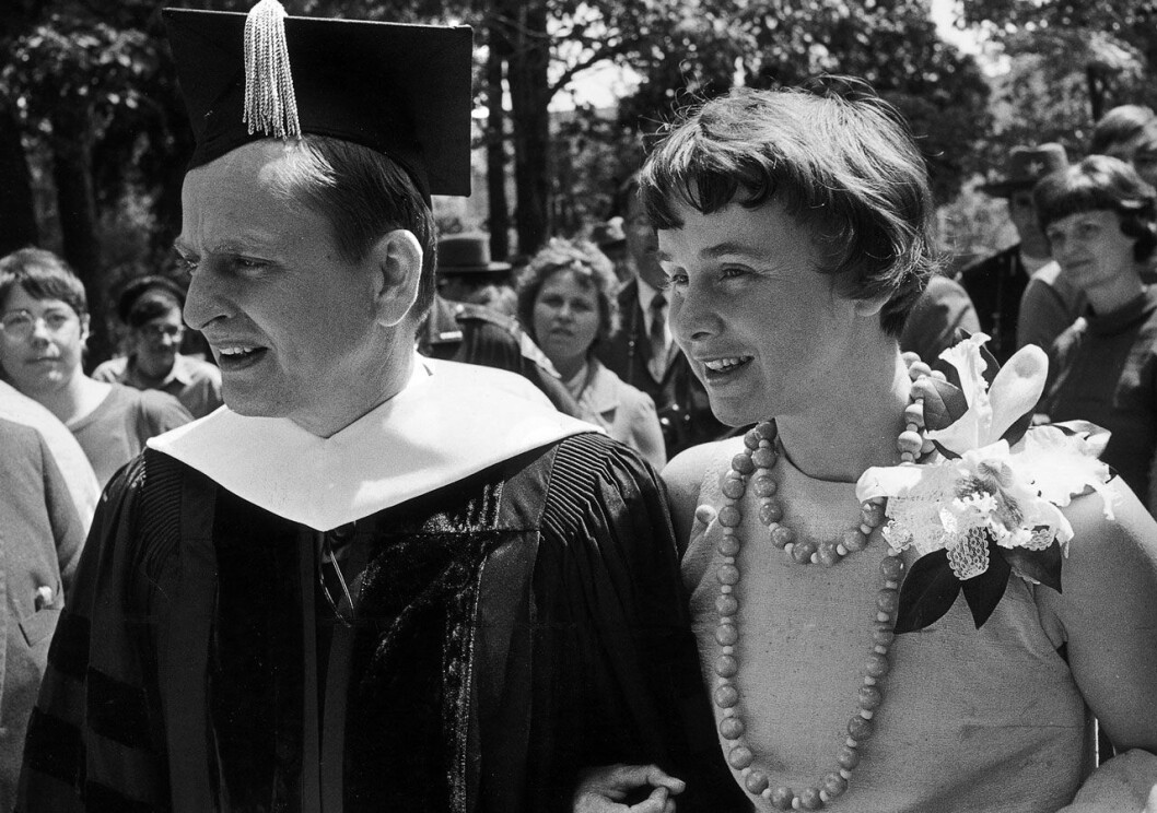 Lisbet och Olof Palme.