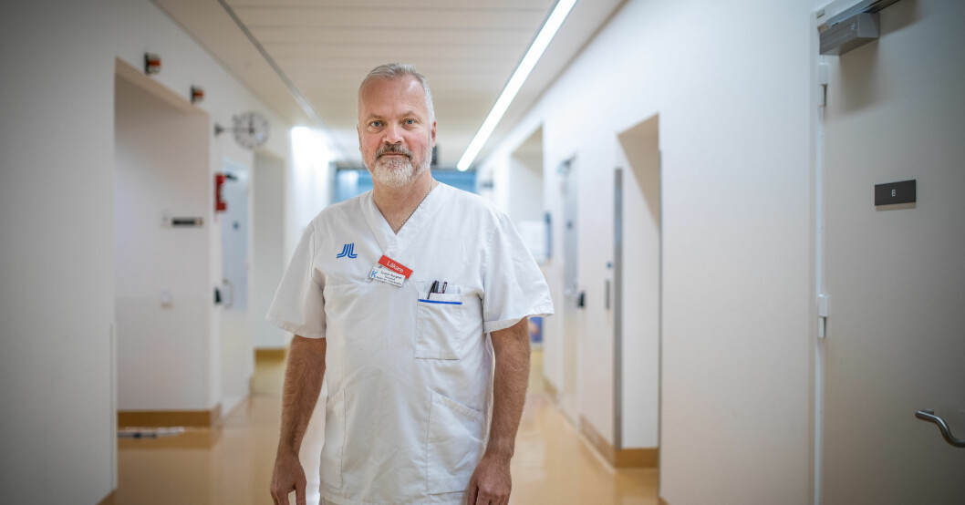 Svante Norgren, chef för Nya Karolinskas barnsjukvård. Livmedikus Svante Norgren chef barn- och kvinnosjukvården Karolinska