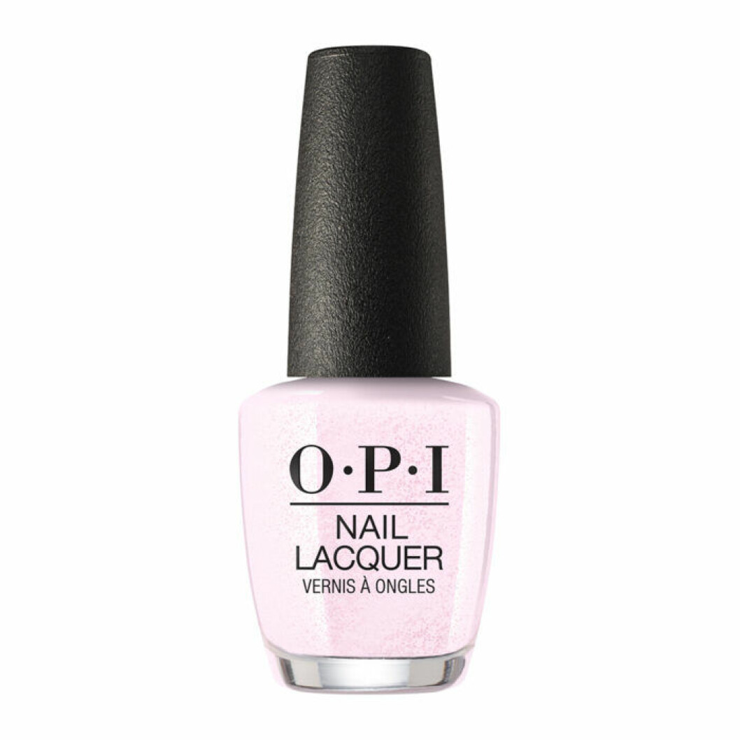 Ljust pastellrosa nagellack från OPI