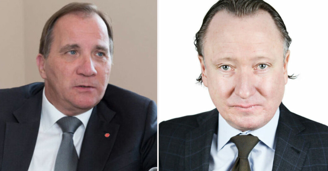 Stefan Löfven och Johan T Lindwall