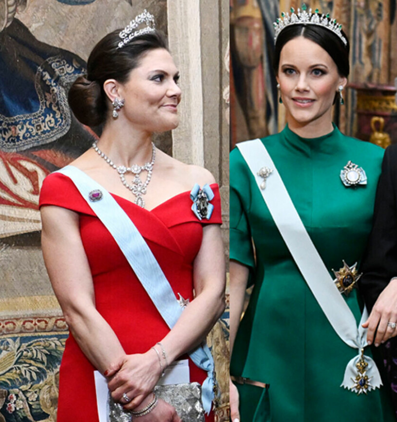 Kronprinsessan Victoria och prinsessan Sofia