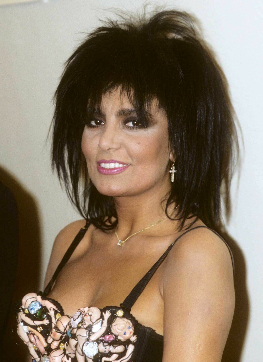 Loredana Berté såg ut så här på 80-talet, när hon var ihop med Borg. Loredana Berté