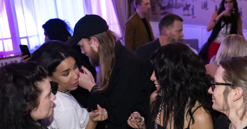 Loreen med pojkvännen Charli Ljung på Melodifestivalens efterfest Loreen, Melodifestivalens efterfest