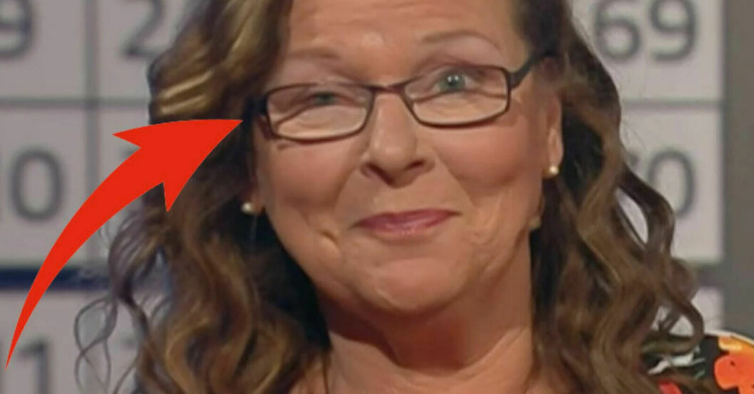 Såhär såg Lotta ut senast vi såg henne! Lotta Engberg ögoninfektion Bingolotto