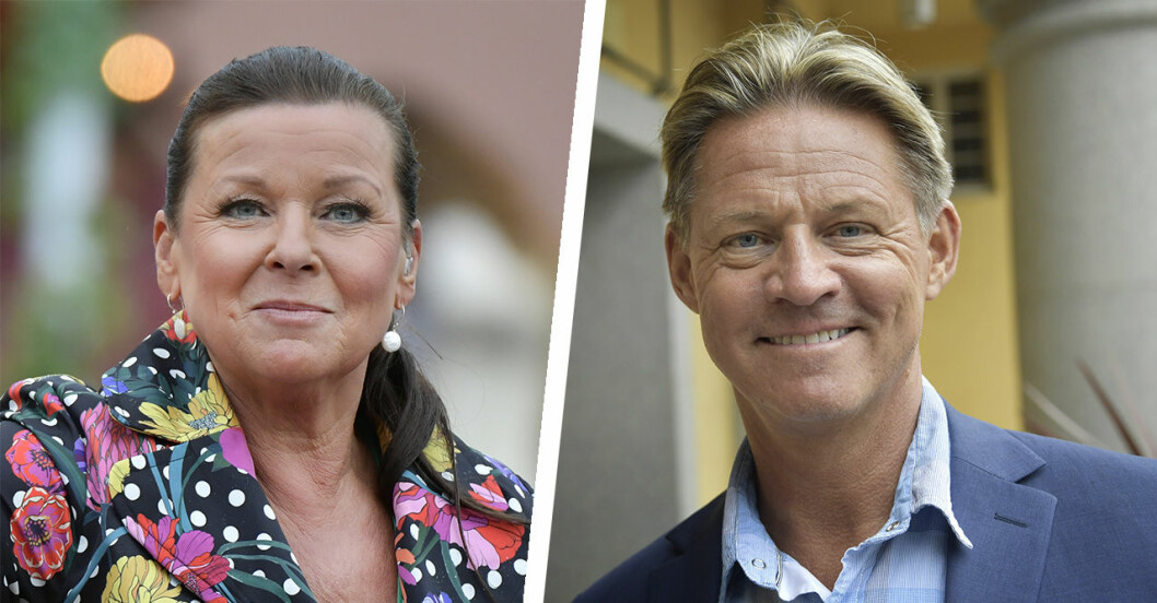 Mikael Sandström och Lotta Engberg är ett par. Mikael Sandström och Lotta Engberg är ett par.
