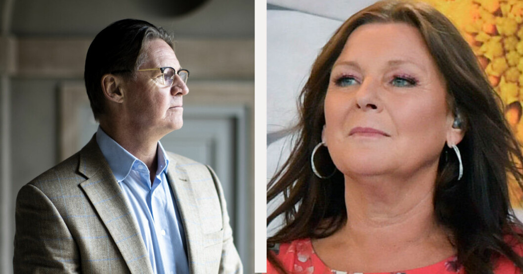 Mikael "Soldoktorn" Sandström och Lotta Engberg har tvingats isär. Mikael Soldoktorn Sandström och Lotta Engberg