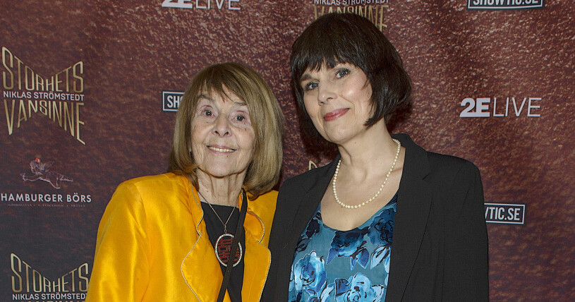 Margareta och Lotten Strömstedt.