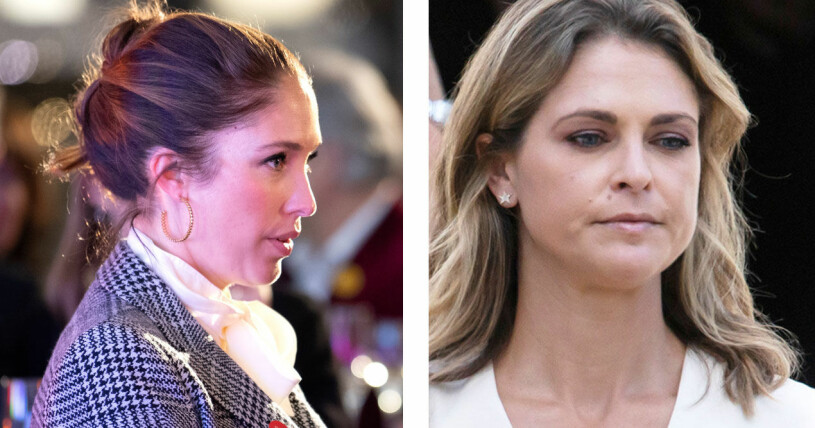 Louise Thott och prinsessan Madeleine är bästa vänner. Louise Thott och prinsessan Madeleine.
