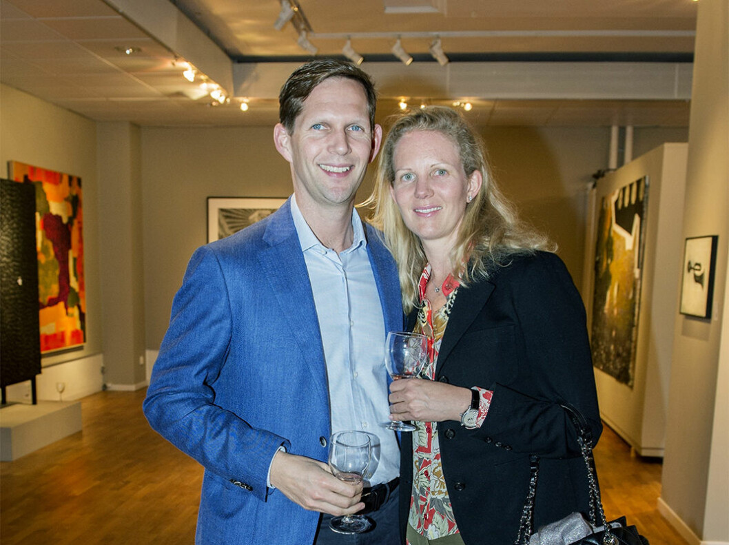 Louise och Johan Lindh.