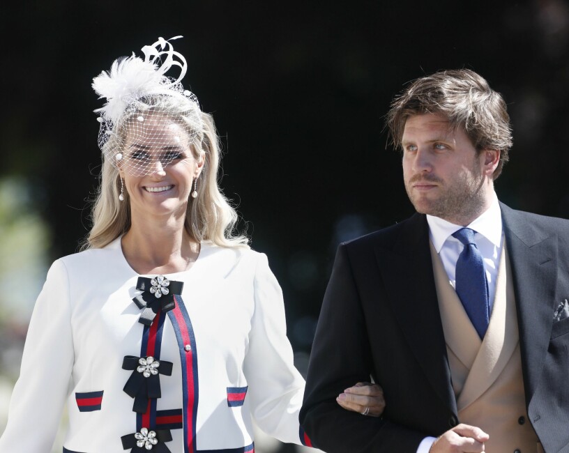 Lovisa de Geer bodde i New York samtidigt som Madeleine. Här på Adriennes dop med affärsmannen William Søraa.