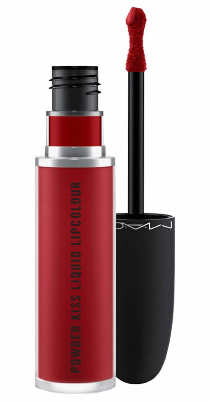 powder kiss liquid lipcolour mac