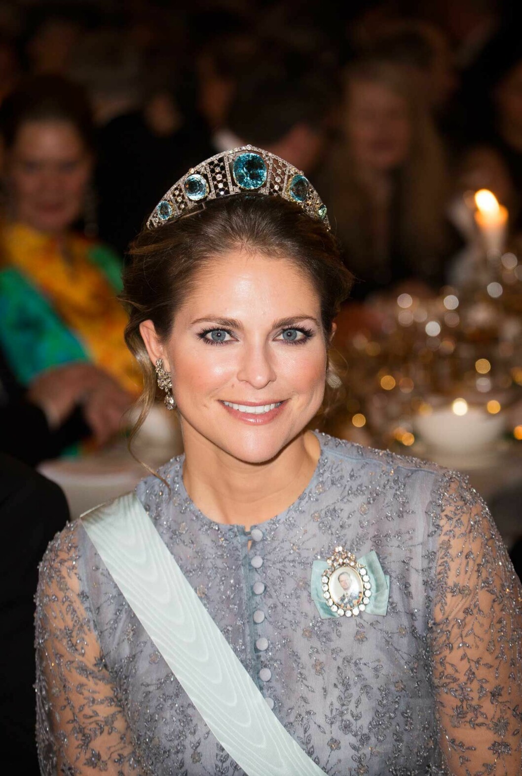 Kronprinsessan Margaretha diadem är en av Madeleines favoriter ur det kungliga smyckeskrinet. Prinsessan Madeleine nobel
