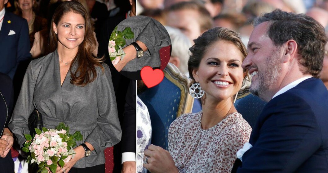 Har Madeleine kvar kärleksgåvan? prinsessan madeleines lyxsmycke