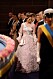 Madeleines rosa klänning på nobelbanketten 2016.