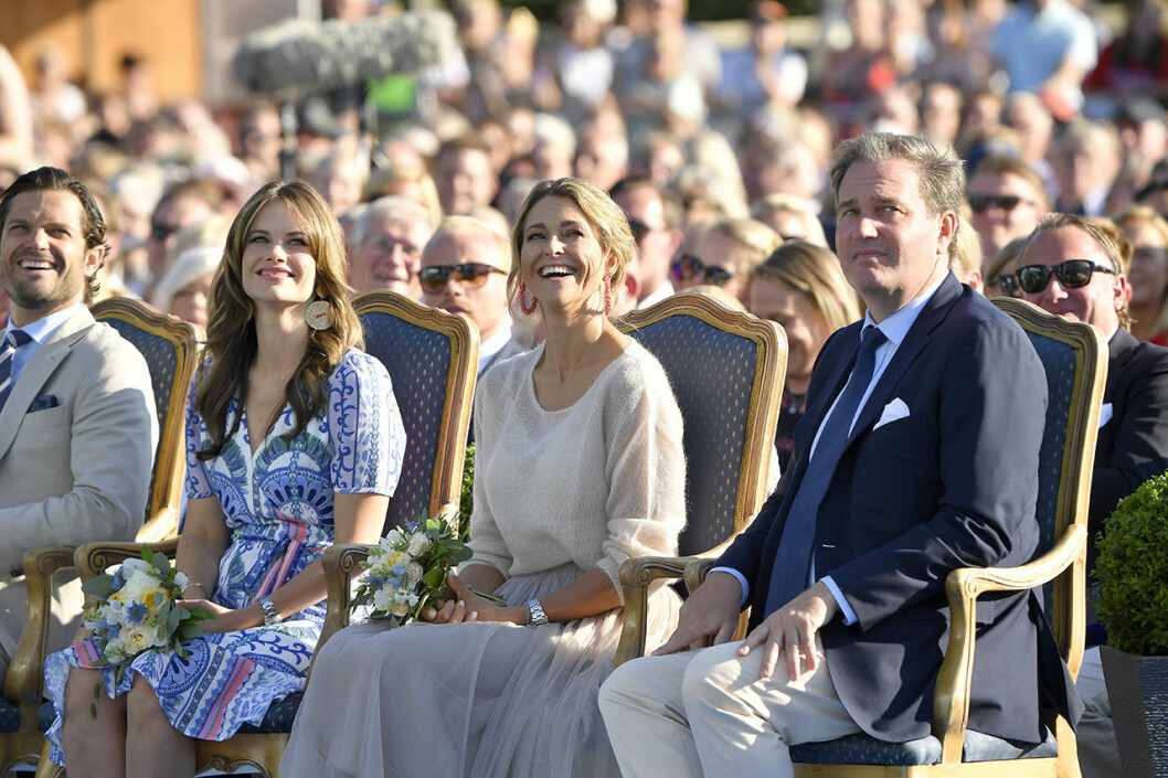 Sofia, Madeleine och Chris