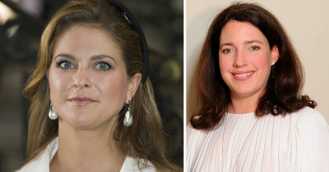 Charlotte Ramel (till höger) är prinsessornas favoritdesigner. Prinsessan Madeleine och Charlotte Ramel