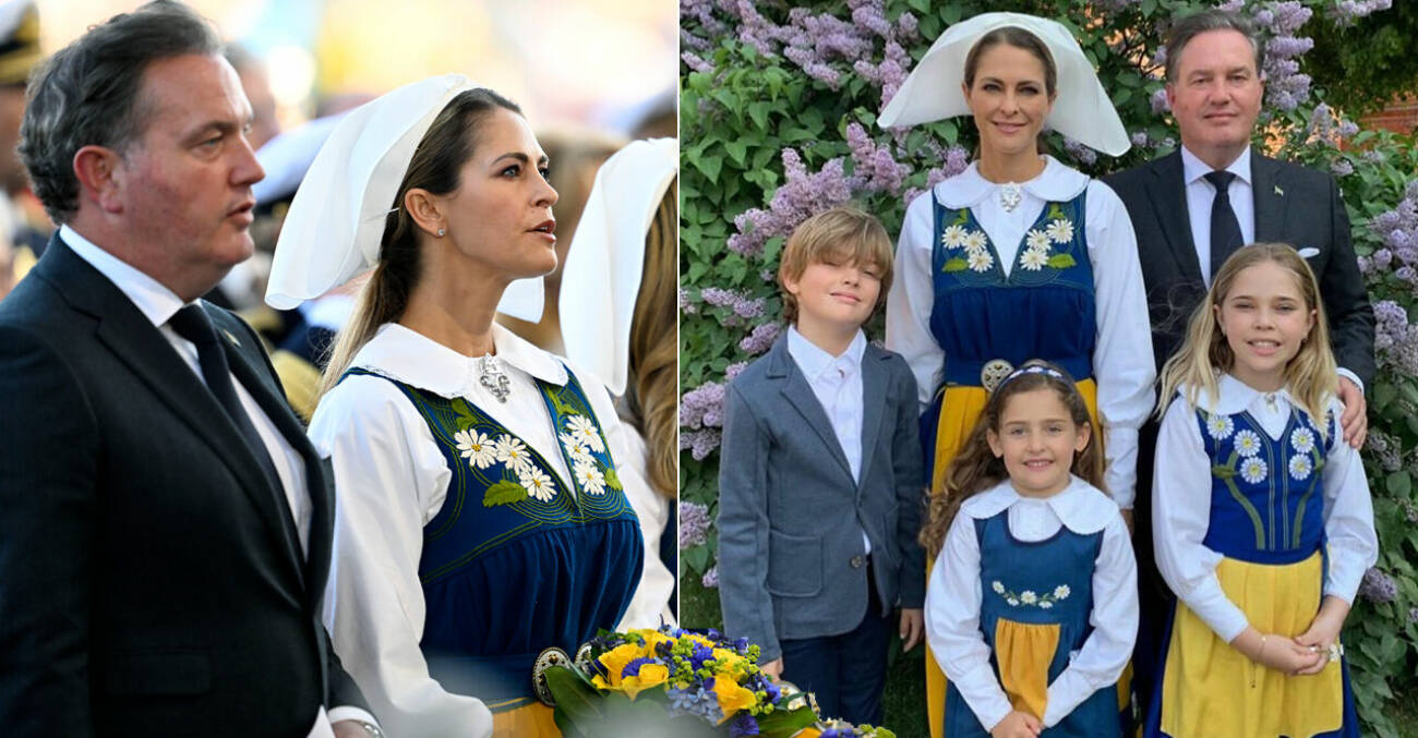 Prinsessan Madeleine och Chris O’Neill på Skansen 2023