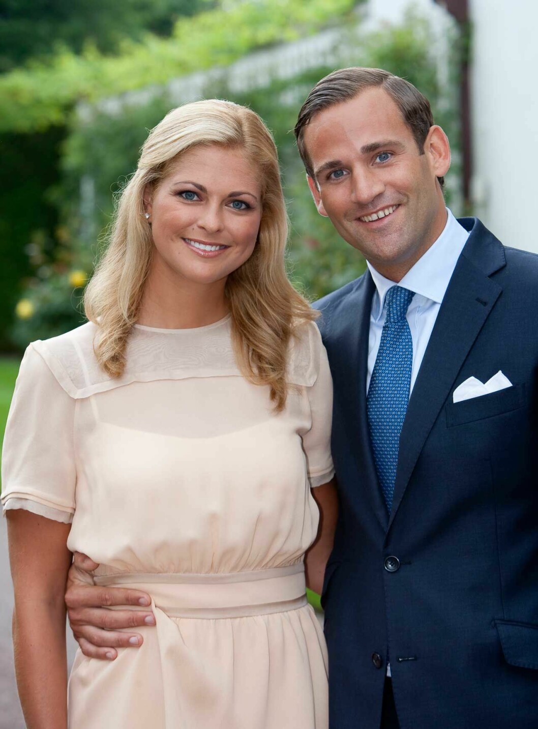 Prinsessan Madeleine och Jonas Bergström vid eklateringen av förlovningen, 2009. Prinsessan Madeleine och Jonas 2009