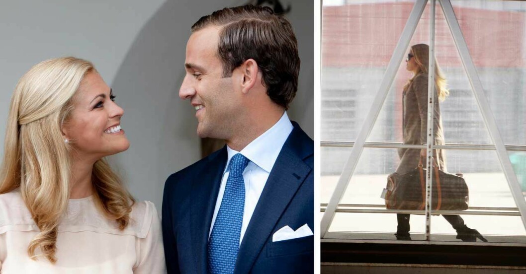 Förlovningen mellan Jonas Bergström och prinsessan Madeleine slutade med en flykt till New York. Som tur var kom storasyster Victoria till undsättning! jonas bergström prinsessan madeleine