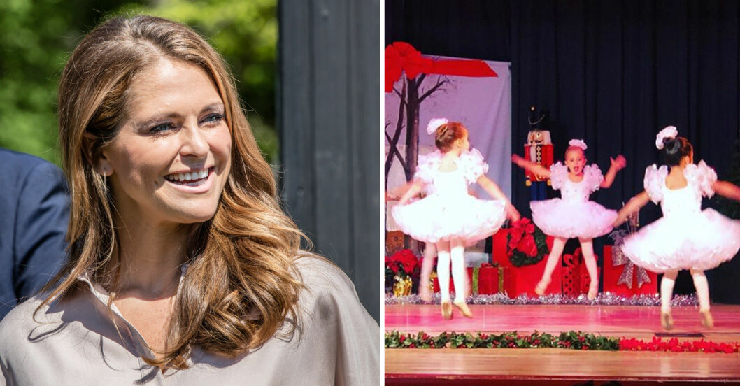 Miniballerinan Leonore på balettuppvisning i Miami. Prinsessan Leonore på balettuppvisning i Miami.