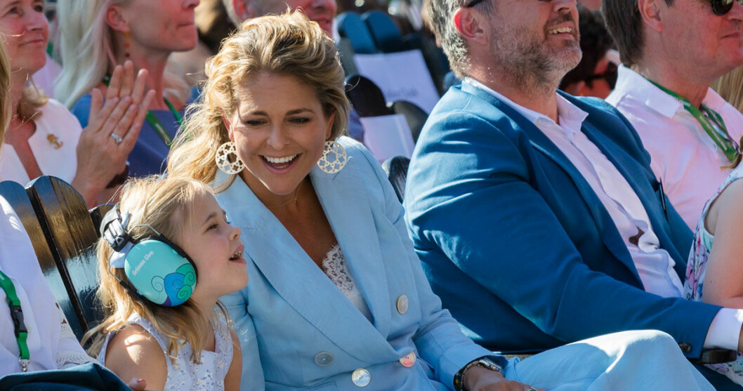 Prinsessan Madeleine och Leonore. Prinsessan Madeleine och Leonore.