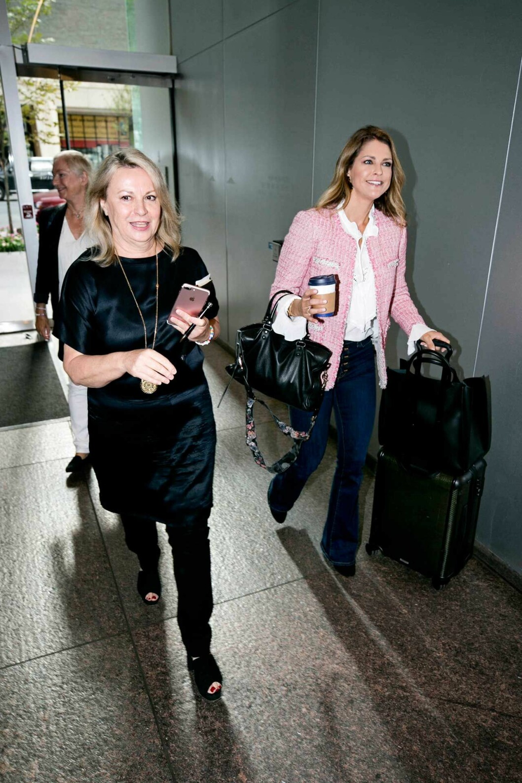 Prinsessan Madeleine anländer till New York. Prinsessan Madeleine