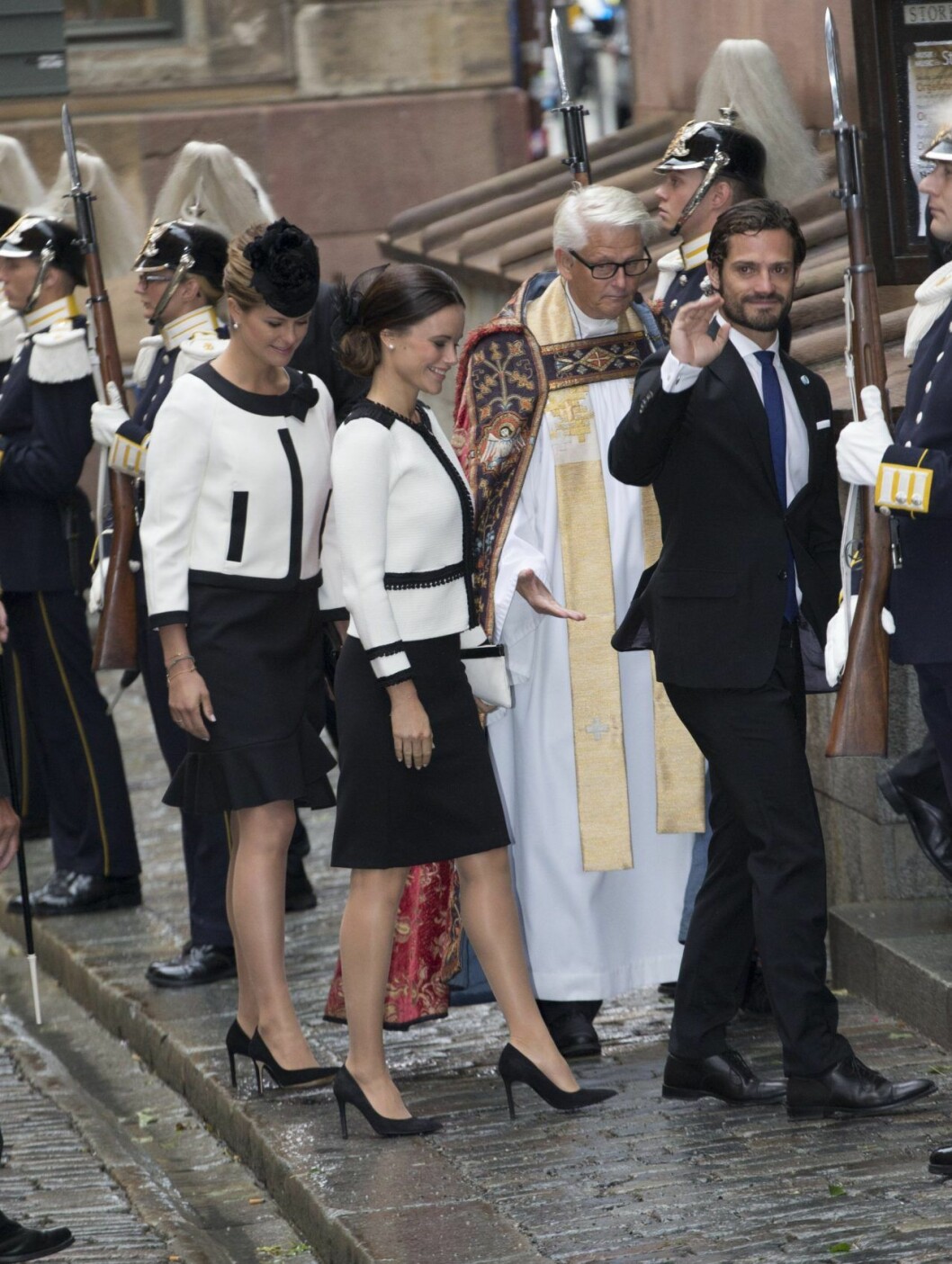 Madeleine och Sofia på Riksmötet 2015. Madeleine och Sofia