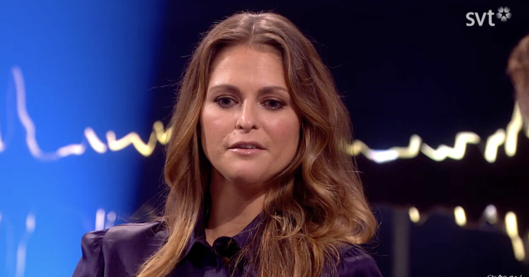 2015 ställde prinsessan Madeleine upp i Skavlan och pratade om sitt barndom. Prinsessan Madeleine i Skavlan-intervjun 2015