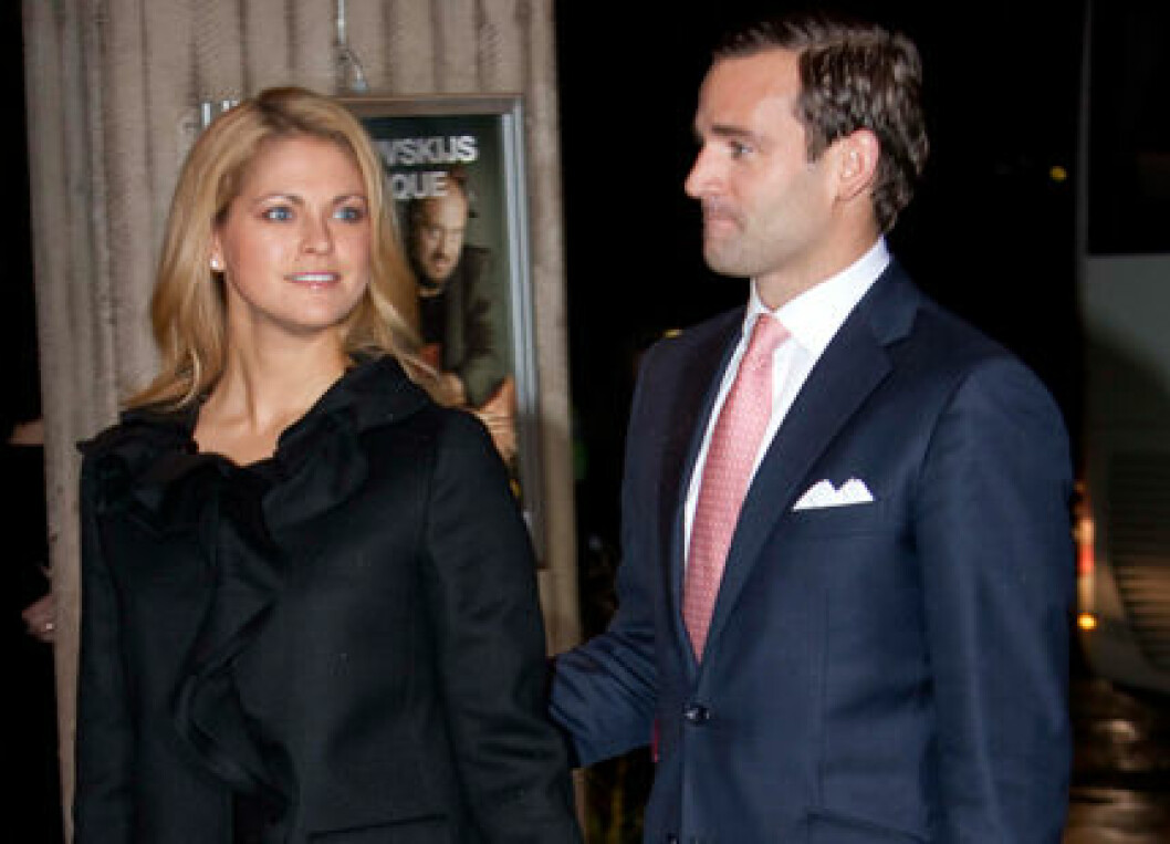 Prinsessan Madeleine och Jonas Bergström.