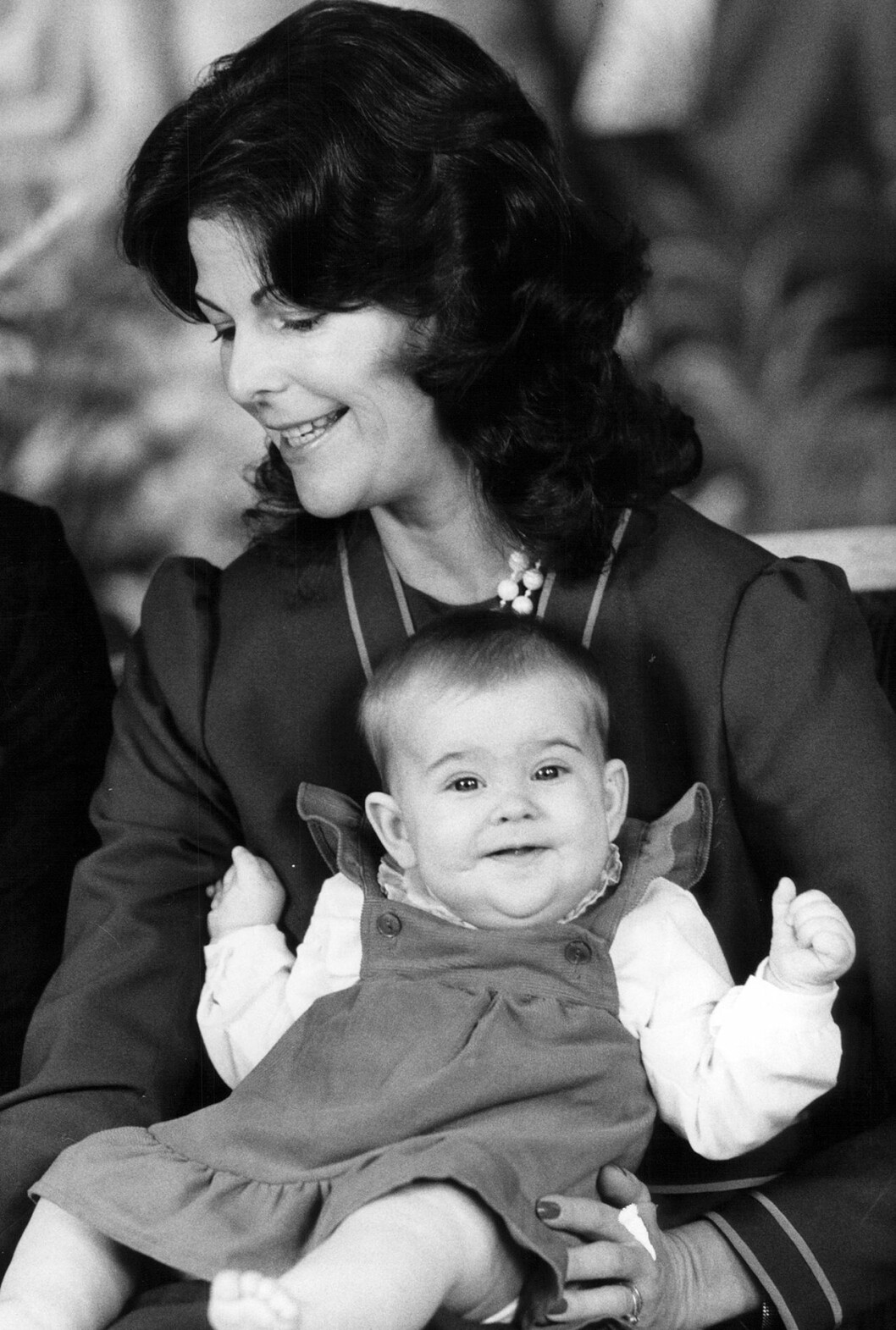 Prinsessan Madeleines första jul, år 1982. prinsessan madeleine 1982