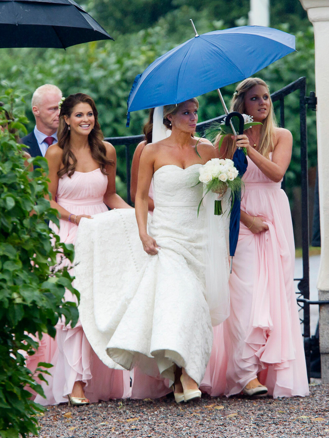 Prinsessan Madeleine var brudtärna när Natalie och Dag Werner gifte sig, år 2011. prinsessan madeleine natalie werner