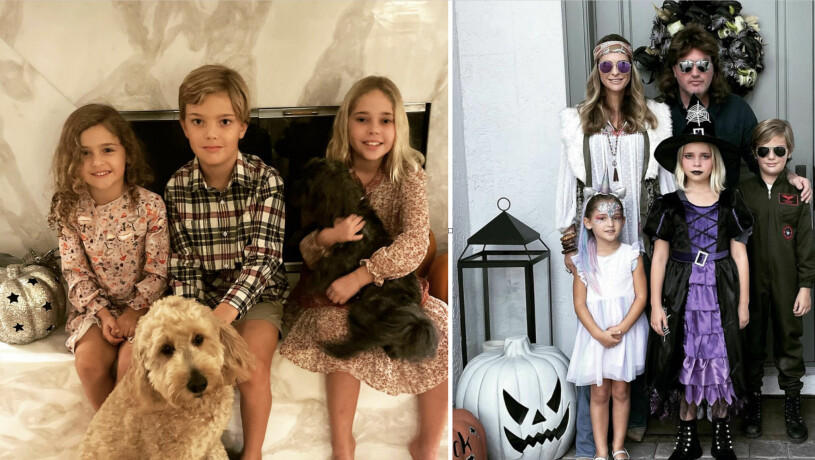 Både på Thanksgiving och Halloween fick vi hälsningar från prinsessfamiljen! Prinsessfamiljen
