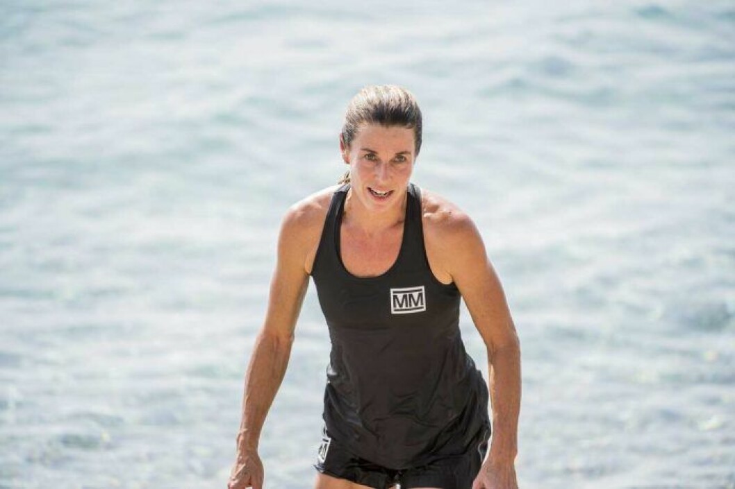 Magdalena Forsberg under Mästarnas mästare.