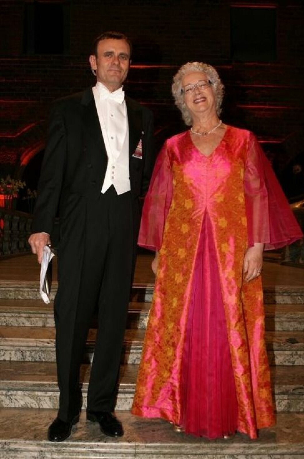 Etikett-experten Magdalena Ribbing på Nobel 2006. Magdalena Ribbing