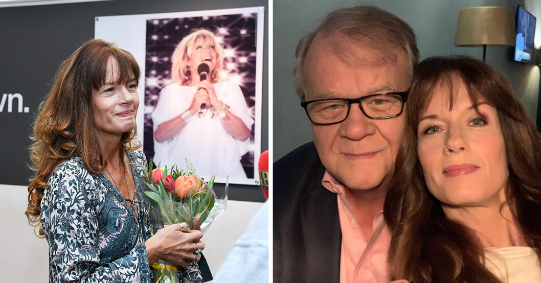Malin Berghagens stora oro för sin pappa Lasse: "Jag är rädd"