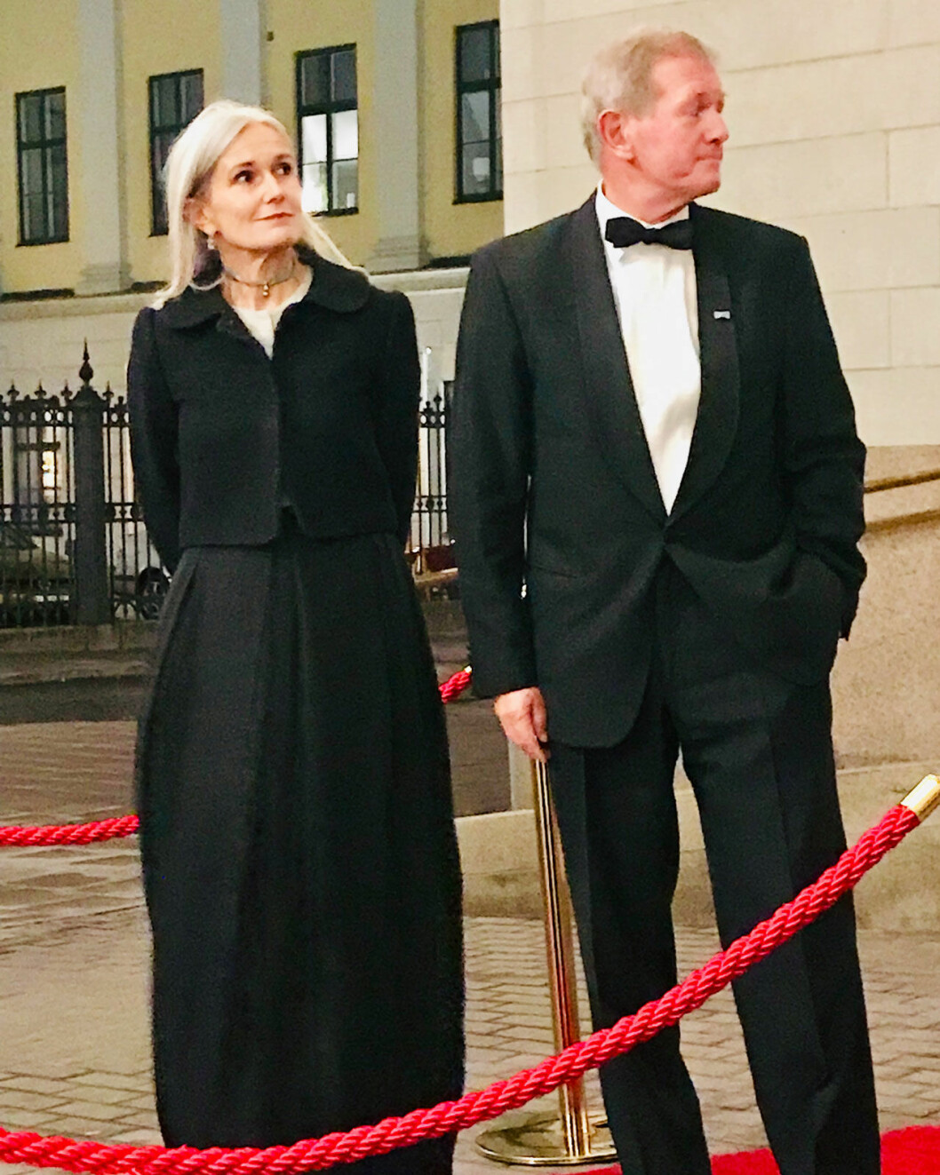 Aftonens värdpar, Marcus och Fanny Wallenberg. Marcus Wallenberg och hans hustru Fanny Sachs Wallenberg.