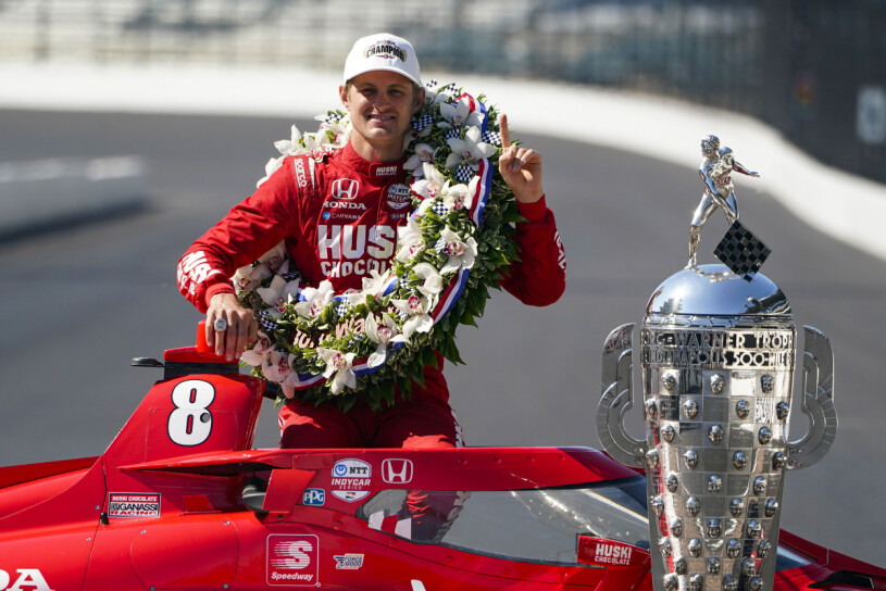 Marcus Ericsson vinner racingtävlingen Indy 500