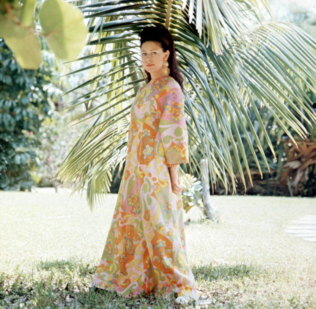 Prinsessan Margaret på ön Mustique. Prinsessan Margaret på ön Mustique.