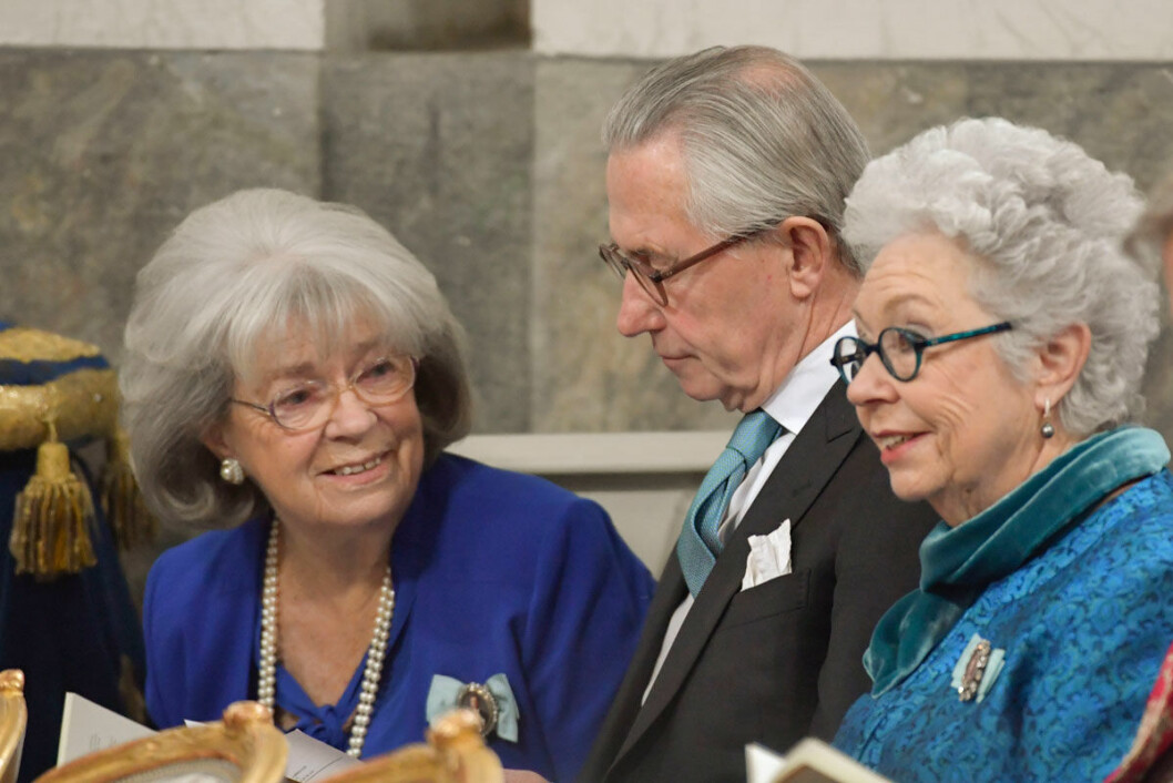 Prinsessan Margaretha har bott i England i 55 år, och de få kungliga uppdrag hon har haft har ofta varit kopplade till just Svenska kyrkan i London. Kungens systrar prinsessan Margaretha och prinsessan Christina.