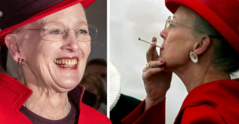 Drottning Margrethes cigaretter innehåller så mycket tjära att de varken får säljas i Danmark eller Sverige. Enligt uppgift låter hon direktimportera dem själv. Drottning Margrethe röker