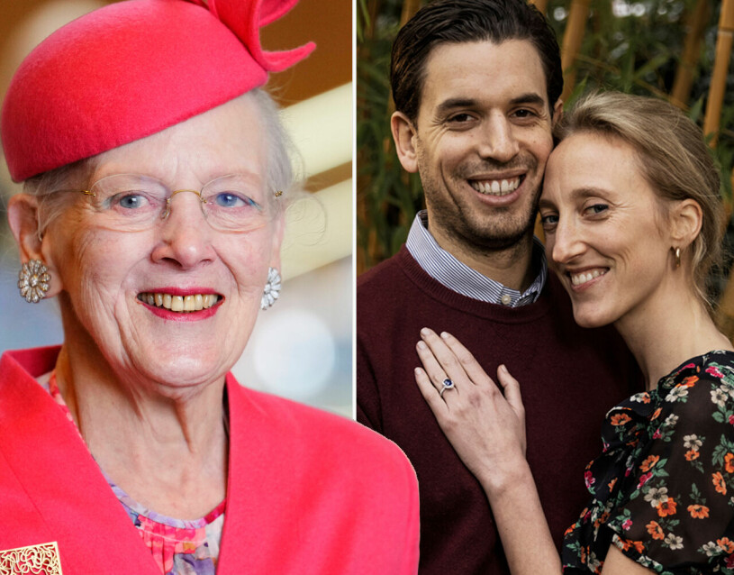 Prinsessans vigsel kraschar – med drottning Margrethes galafirande. Drottning Margrethe och belgiska prinsessan Maria Laura med sin fästman William Isvy