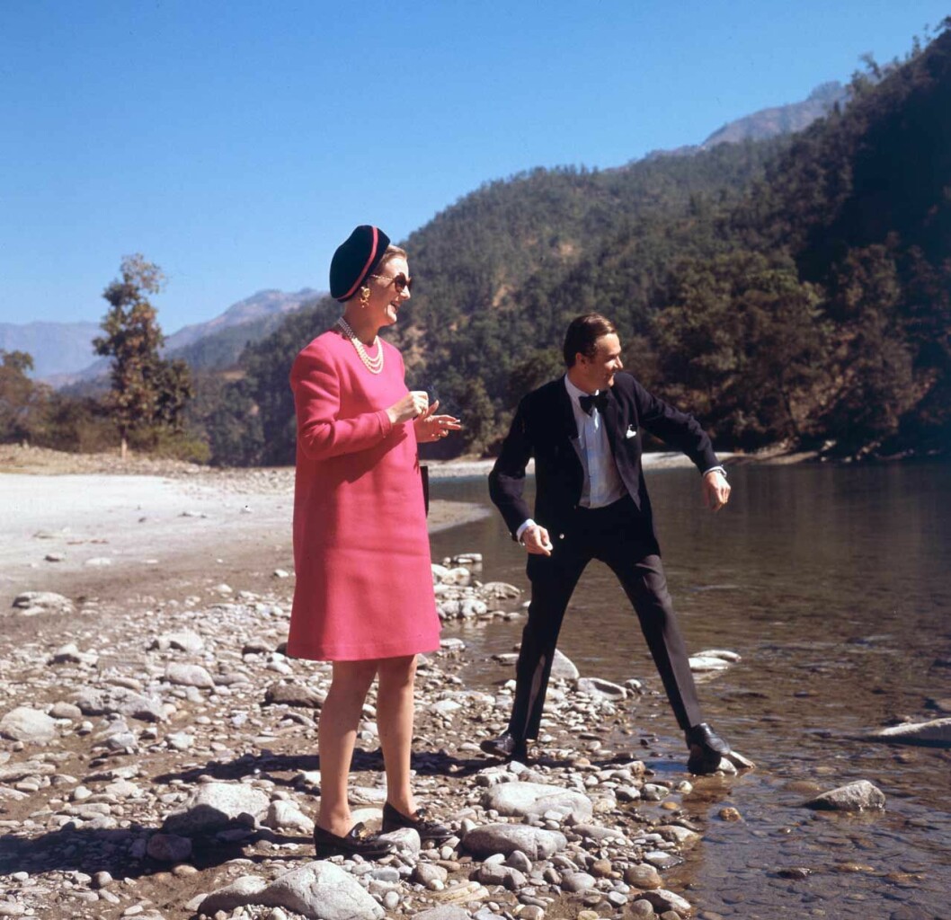 På besök i Nepal, 1970.