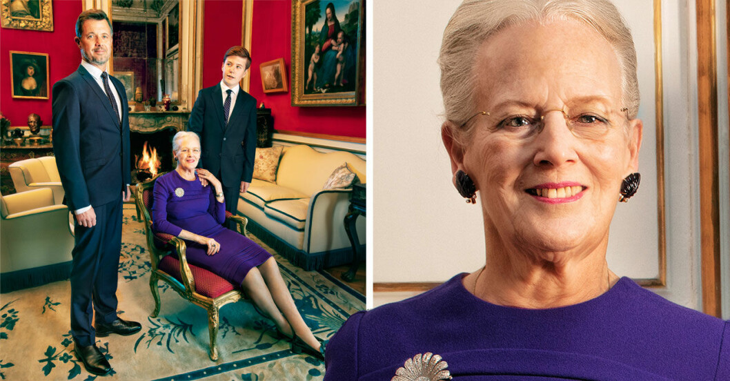 Drottning Margrethe. Drottning Margrethe 80 år - nya födelsedagsbilderna.