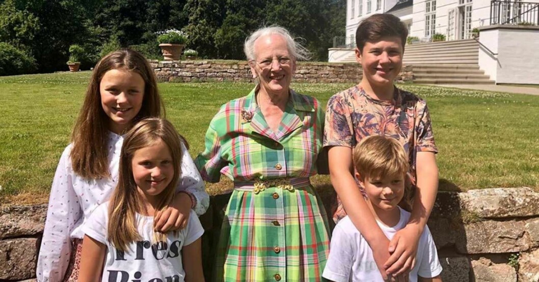 drottning Margrethe barnbarn